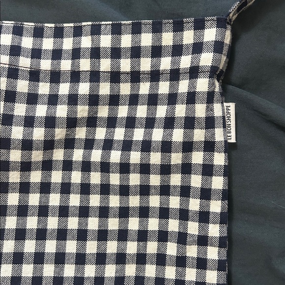 Gingham shoulder bag - Picture 3 of 4